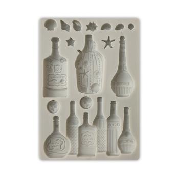 Stamperia Songs of the Sea A6 Silicone Mould Bottles KACM21