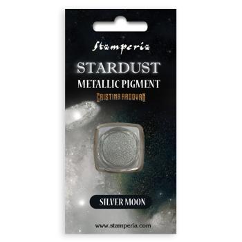 Stamperia Stardust Pigment Silver Moon KAPRB04