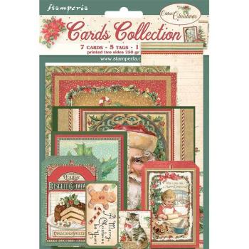 Stamperia Cards Collection Classic Christmas #07