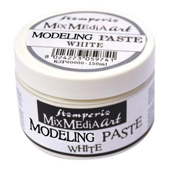 Stamperia Modeling Paste White K3P38W