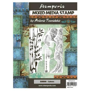 Stamperia Stamp Sir Vagabond in Japan Bamboo #WTKAT21