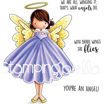 Stamping Bella Cling Stamp Annie Is An Angel #EB585