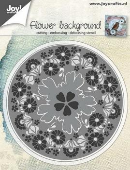 Joy!Crafts Stanzschablone Flower Background #6002/0565