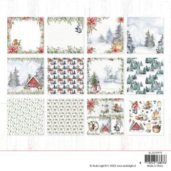 Studio Light 8x8 Inch Paper Pad Christmas Essentials #74