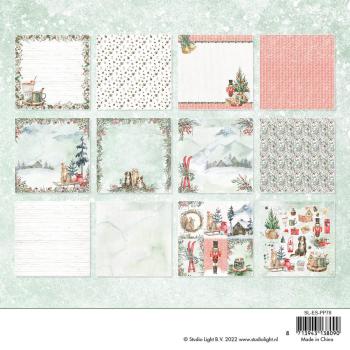 Studio Light 8x8 Inch Paper Pad Christmas Essentials #76