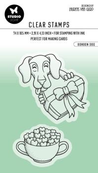 Studio Light Clear Stamps Bonbon Dog by Laurens #354