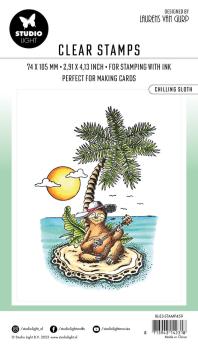 Studio Light Clear Stamps Chilling Sloth by Laurens #459