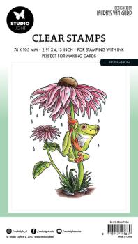 Studio Light Clear Stamps Hiding Frog by Laurens #534