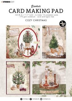 Studio Light Cozy Christmas A4 Card Making Pad #07