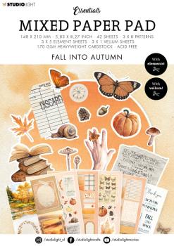 Studio Light Essentials A5 Mixed Paper Pad Fall Into Autumn #26