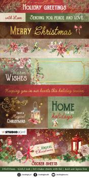 Studio Light Magical Christmas Sticker Sheets #13