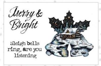 Studio Light Essentials Clear Stamp Christmas Bell #114