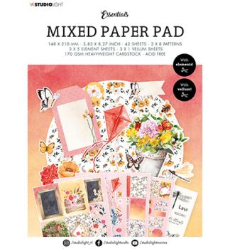 Studio Light Mixed Paper Pad Pattern Paper Essentials nr.16