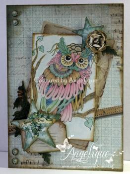 Sweet Pea Stamps Hoot Owl