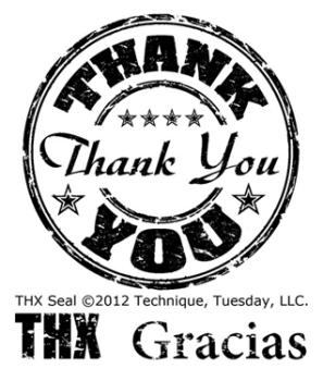 % Technique Tuesday - Thank you Seal Clearstempel