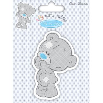 MTY Tiny Tatty Teddy Boy Clear Stamp Standing