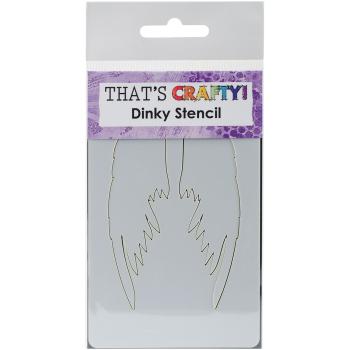 That's Crafty Dinky Stencil Wings TC074