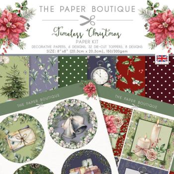 The Paper Boutique 8x8 Paper KIT Timeless Christmas #1898