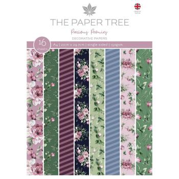 The Paper Tree A4 Decorative Papers Precious Peonies #1217