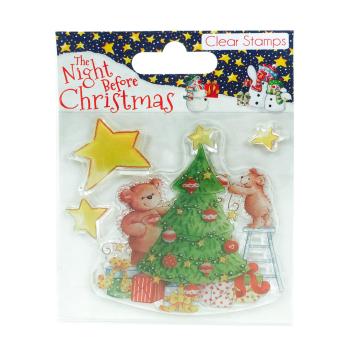 The Night Before Christmas Clear Stamp Tree #TP003