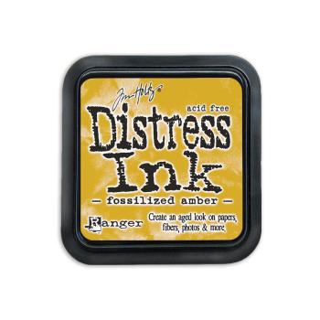 Tim Holtz Distress Ink Pad Fossilized Amber #43225