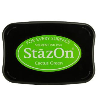 Tsukineko StazOn Stempelkissen Cactus Green