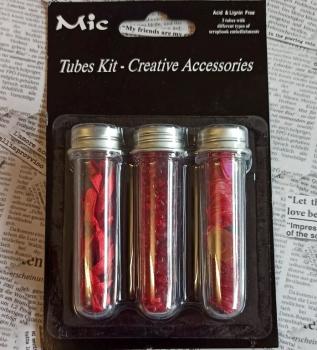 Tubes Kit Creative Accesories Red #799