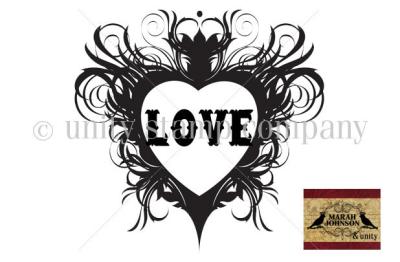Unity Stamp Co Cling Stamp Marah Love