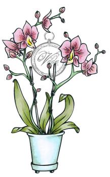 Vilda Stamps Orchid