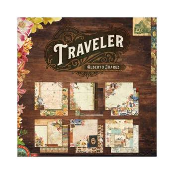 Vintage Odyssey 12x12 Paper Set Traveler