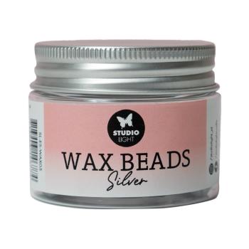 WAX05 Studio Light Wax Beads Silver 30g