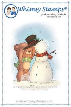 Whimsy Stamps Build a Snowman