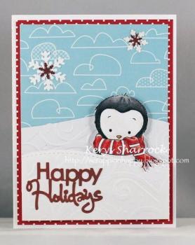 Whimsy Stamps Winter Owl