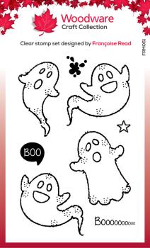 Woodware Clear Stamp Tiny Ghost FRM051