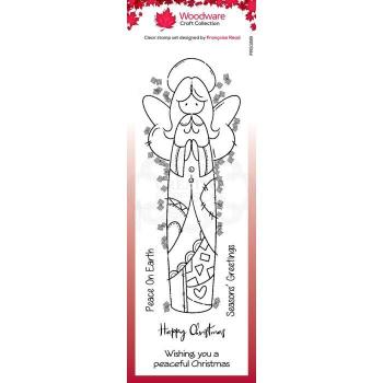 Woodware Clear Magic Stamp Patch Angel FRS399