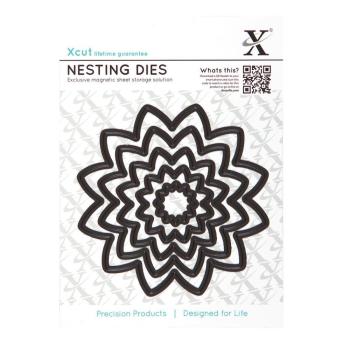 XCut Nesting Dies Flowers #503414