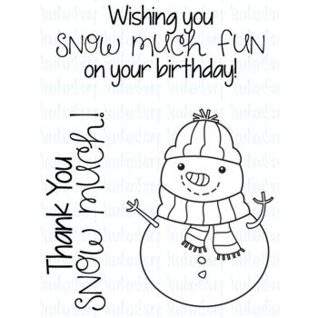 Your Next Stamp Clear Stamps Snow Much Fun Snowman #CYNS492