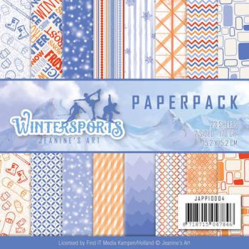 Yvonne Creations 6x6 Paper Pack Wintersport #10004