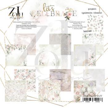ZoJu Design 6x6 Paper Pad Let´s Celebrate