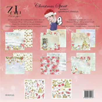ZoJu Design 12x12 Paper Pack Christmas Spirit