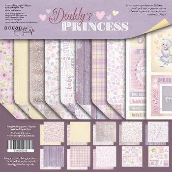 ScrapMir 8x8 Paper SET Daddy´s Princess