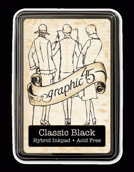 Graphic 45 Hybrid Inkpad Classic Black (4502395)