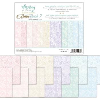 Mintay 6x8 Paper Pad Basic Book Lace #07