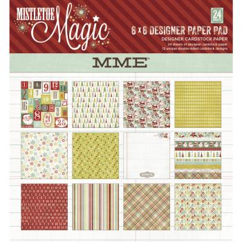 My Mind's Eye Mistletoe Magic - 6 X 6 Paper Pad