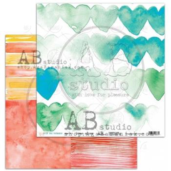 A.B Studio Paper Pad 12x12 Over the Rainbow