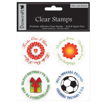 Clear Stempel - Mix and Match