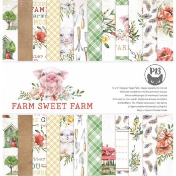 Piatek 13 Paper Pad 12x12 Farm Sweet Farm