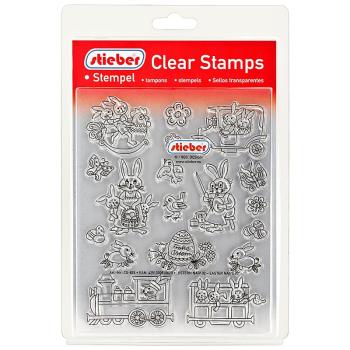 stieber® Clear Stamp Set Ostern Naive CS825