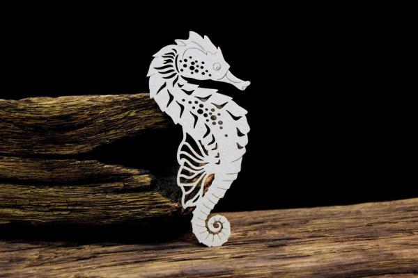 SnipArt Chipboard Tropical Adventure Seahorse