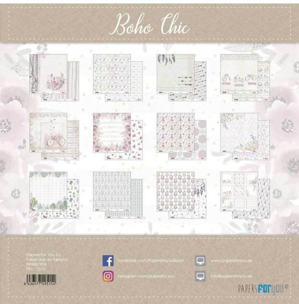 Papers For You 12x12 Paper Pad Boho Chic #1515